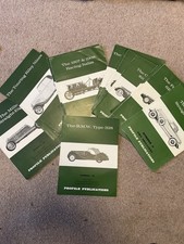 Vintage profile publications vintage cars - 18 different issues Ok Condition