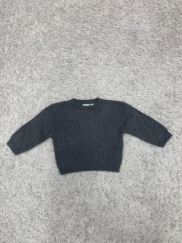 Zara baby knit sweater - zara, gray