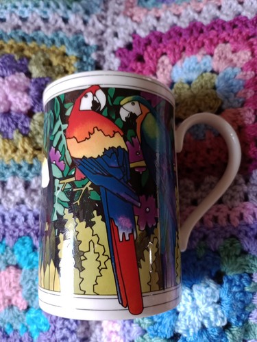 Mug dunoon tropical birds - birds,