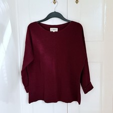 LADIES FATFACE BURGUNDY