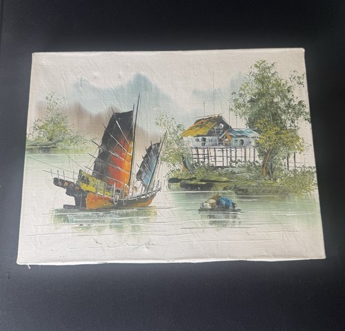 Original chinese oil painting - chinese,