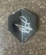 DARTS: ADRIAN LEWIS 'JACKPOT' SIGNED MATCH USED DART FLIGHT+COA **PROOF**