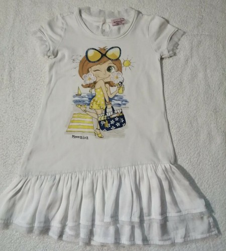 Monnalisa girls dress age - monnalisa, 7