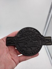 Vintage Vermont Castings 1975-2010 35th Anniversary Cast Iron Plaque