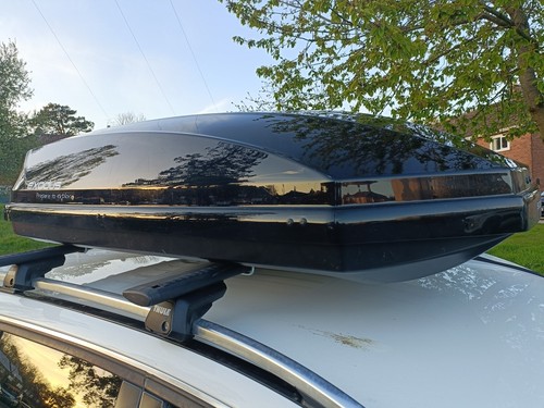 Exodus 470l roof box used - 470l,