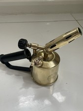 Vintage Blowtorch Blow Lamp brass 