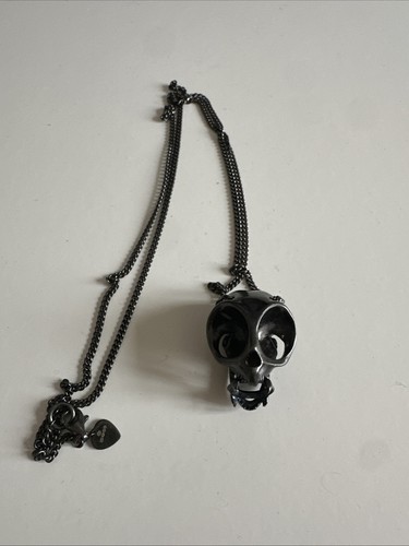 Sterling silver 925 skull - silver,