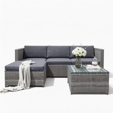 RATTAN GARDEN FURNITURE CORNER