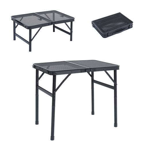 Folding camping table metal - camping,