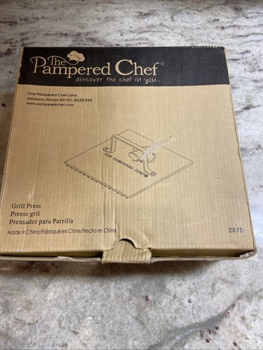 Pampered chef grill panini - pampered,