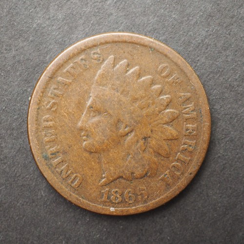 1865 indian head - 1865,