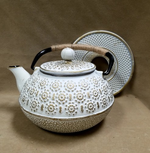 Juvale 27oz cast iron - iron, teapot