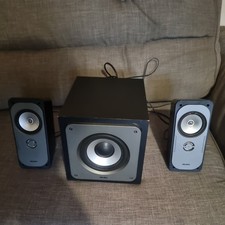 bush s21192 speakers and sub