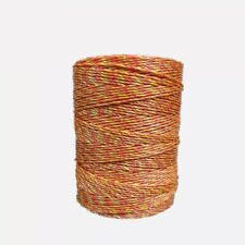 ELECTRIC FENCE POLY WIRE 3mm 500m Metre Roll Orange Fencing Horse Paddock 500