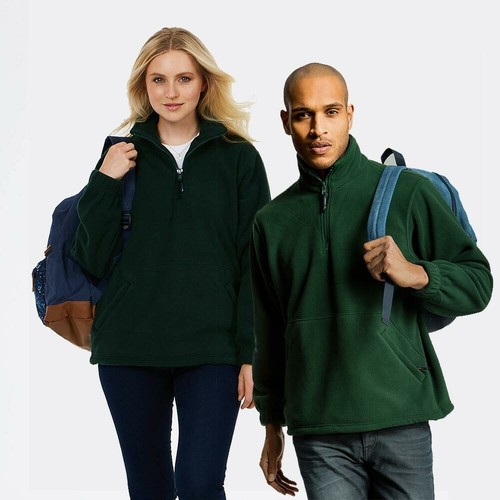Premium zip micro fleece - 1/4,
