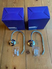 Toilet Roll Holders - 2, Chrome, In Boxes, Fixings Included