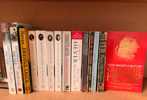 Georgette heyer books - georgette,