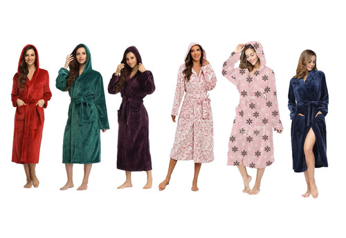 Ladies plush soft luxury - plush,