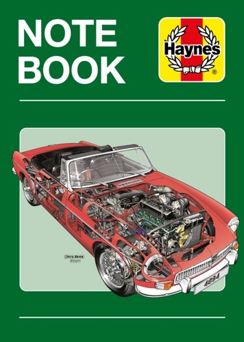 Haynes note book - note,