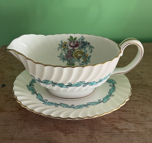 Minton ardmore gravy boat bone - minton,