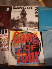 Gang Of Four/Dave Allen/ Shriekback- 7" Vinyl Records X 6