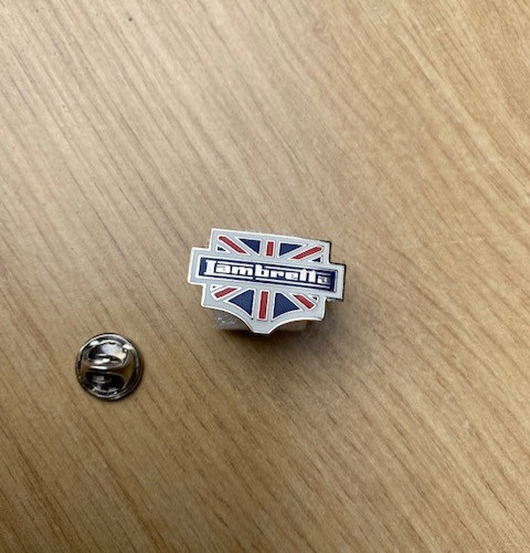 Lambretta pin badge union - badge,