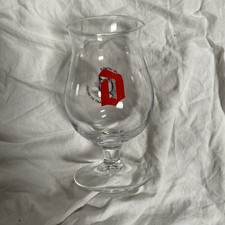 DUVEL “ART DU DETAIL ” LIMITED EDIT BELGIAN 33cl / 1/2 Pint Goblet BEER GLASS
