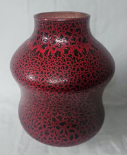 Gorgeous unusual red art glass