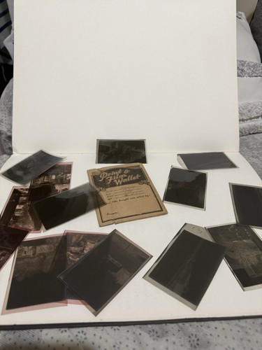 Vintage photographic negatives - photographic,