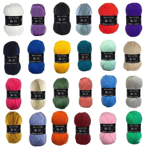 50g 4ply milk cotton - 50g,