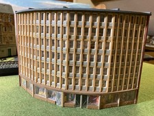 Kit built High Rise Corner Office Building, w/ ground floor shopping terrace HO