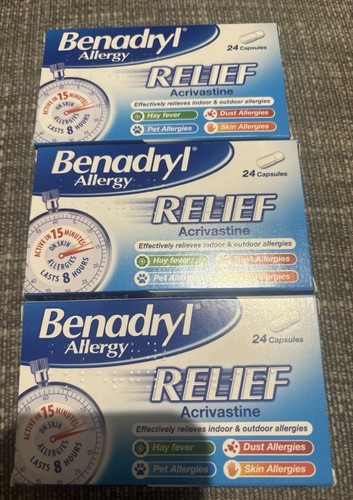 Benadryl allergy relief - benadryl,