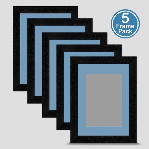 Photo frame black 7x5 - frame, inch