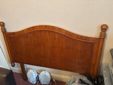 Bradley Yew Wood Double Bed Headboard