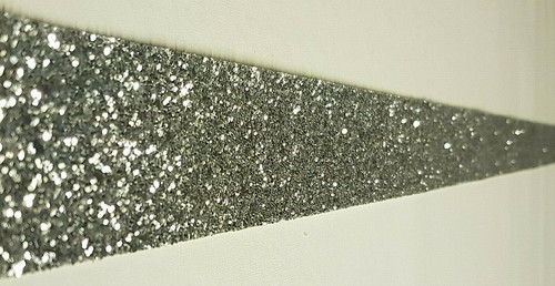 Silver glitter wallpaper - glitter,