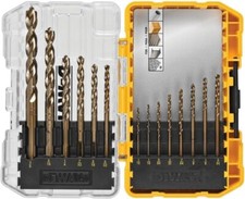 DEWALT Cobalt Alloy Steel Drill Bit Set with Pilot Point 14-Piece DWA1240