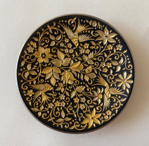 Damascene 24k gold inlaid mini - gold,