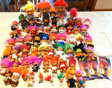 Vintage Lot of 63 Troll Dolls