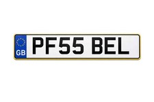 Number plate cherished - number,