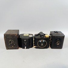 Joblot Cameras Vintage Box Cameras, Shelf Fillers, Zeiss Ikon, Kodak Brownies 