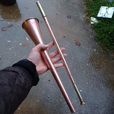 Vintage, Two Piece Copper  and Brass Hunting Horn