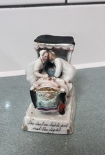 Antique Staffordshire Man and