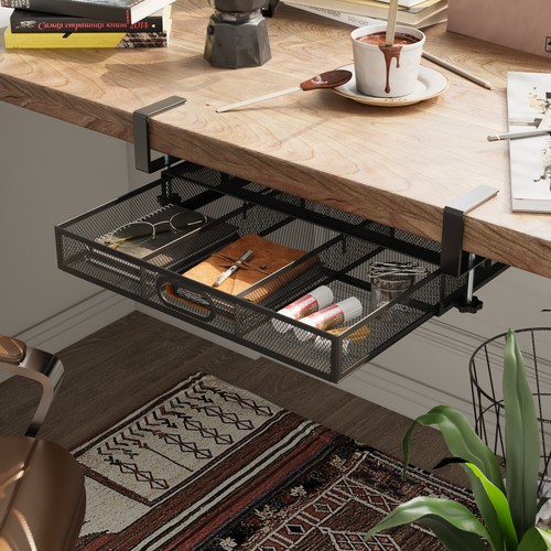 Under desk drawer - drawer, organiser