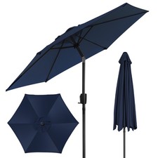 2M Large Parasol Garden Table