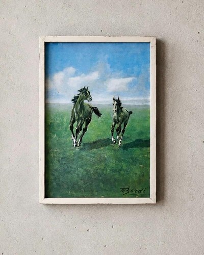 Vintage midcentury horse - vintage,