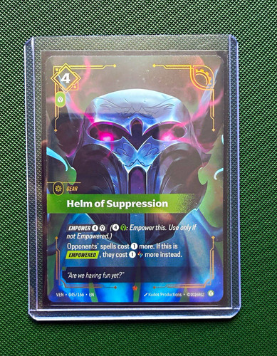 Helm suppression - of, (045/166)