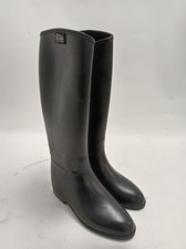 Shires Black Rubber Riding Boots Size 39 Equestrian Horse Riding Gear