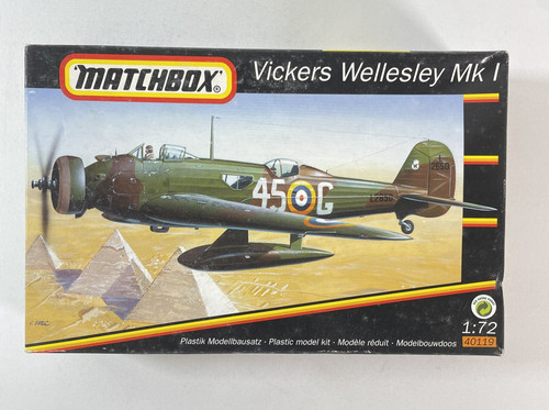 Vintage matchbox vickers - matchbox, 1:72