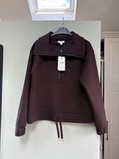 Reiss Laney Sweatshirt Plum S
