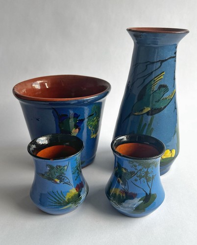 Longpark torquay pottery - pottery, set